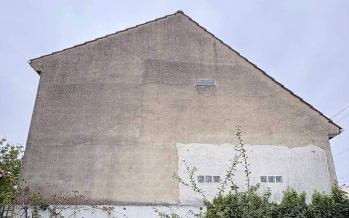 Avant peinture façade Paris 16e