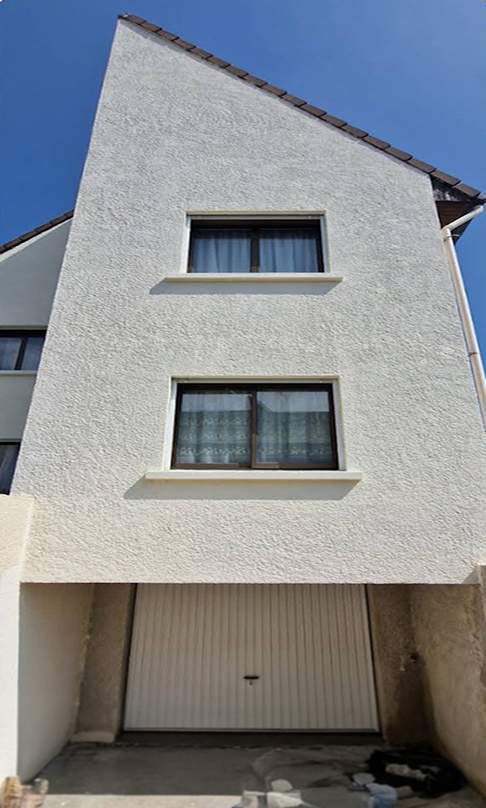 Après peinture façade maison Paris 16e