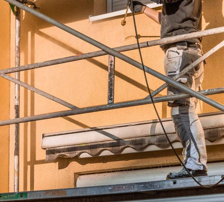 Nettoyage façade Paris 16e