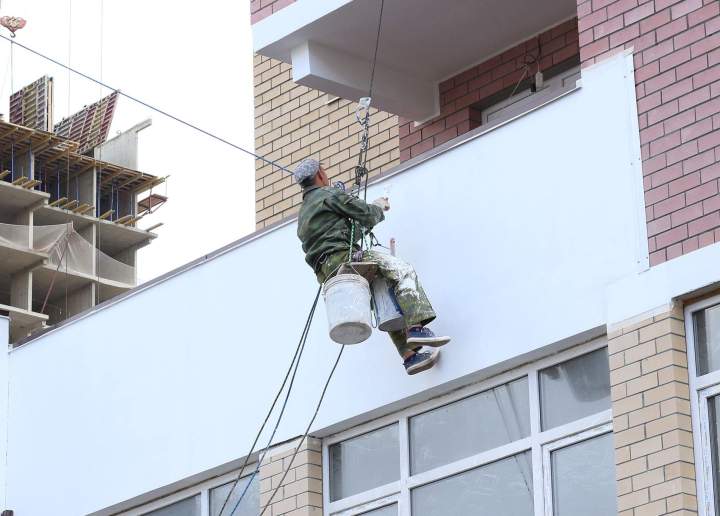 Peinture façade Paris 16e